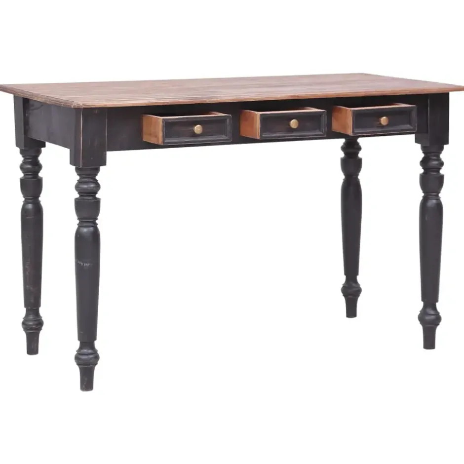 vidaXL - Bureau - Bruin - Hout