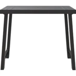 vidaXL - Campingtafel - Antracietkleurig - Polypropyleen - 79x56x64 cm