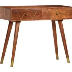 vidaXL - Console Tafel - Bruin - Acaciahout