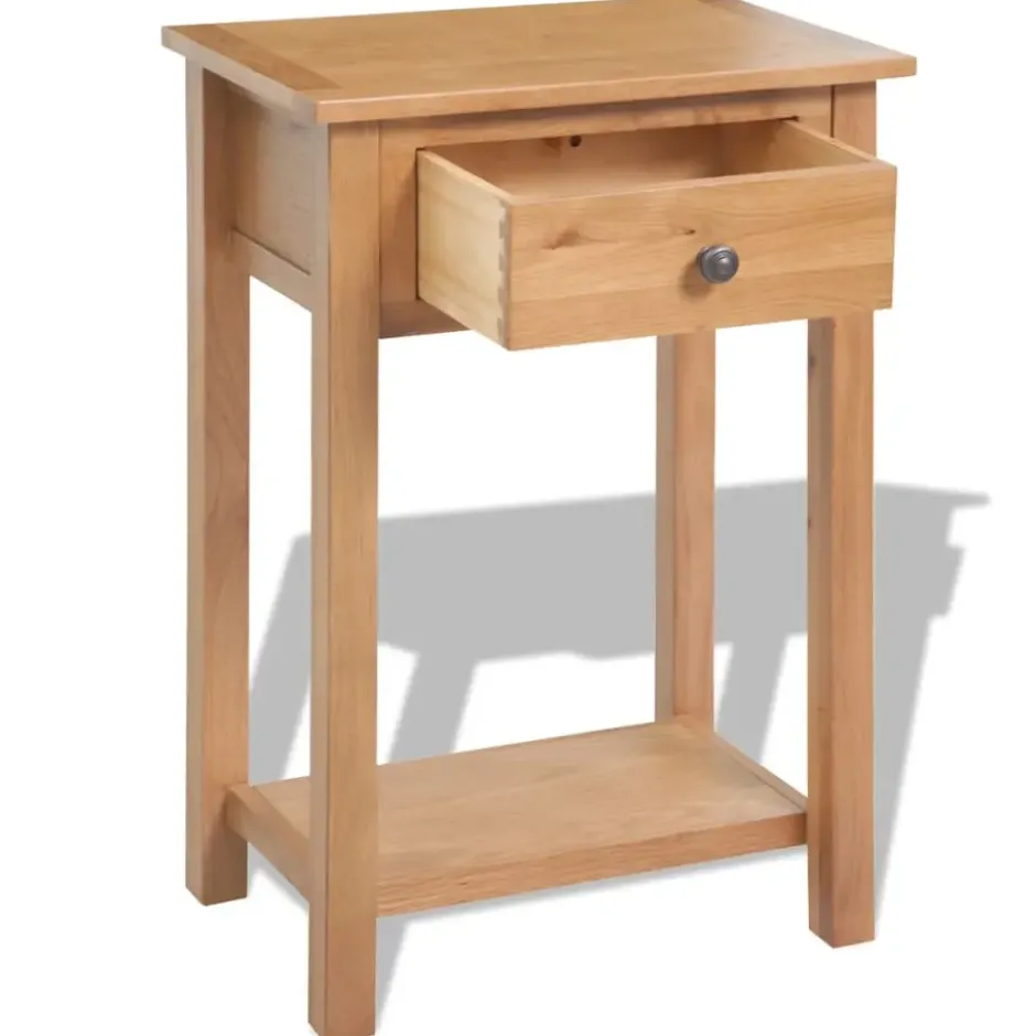 vidaXL - Console Tafel - Bruin - Hout