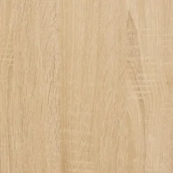 vidaXL - Consoletafel - Sonoma eiken - Bewerkt hout - 140x23x75 cm