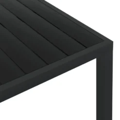 vidaXL - 7-delige Tuinset met kussens - Grijs - Poly rattan en HKC - 185x90 cm