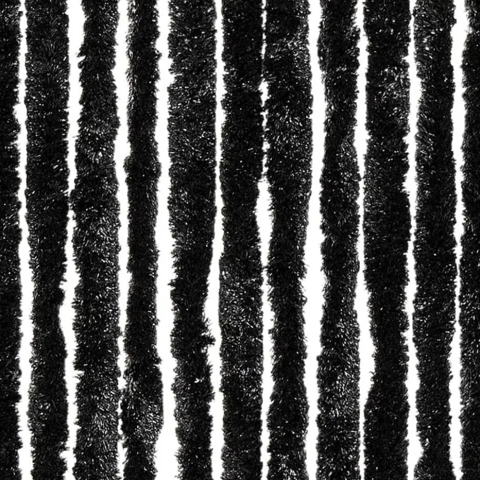 vidaXL - Deurgordijn - Antraciet - Polypropyleen - 90 x 200 cm