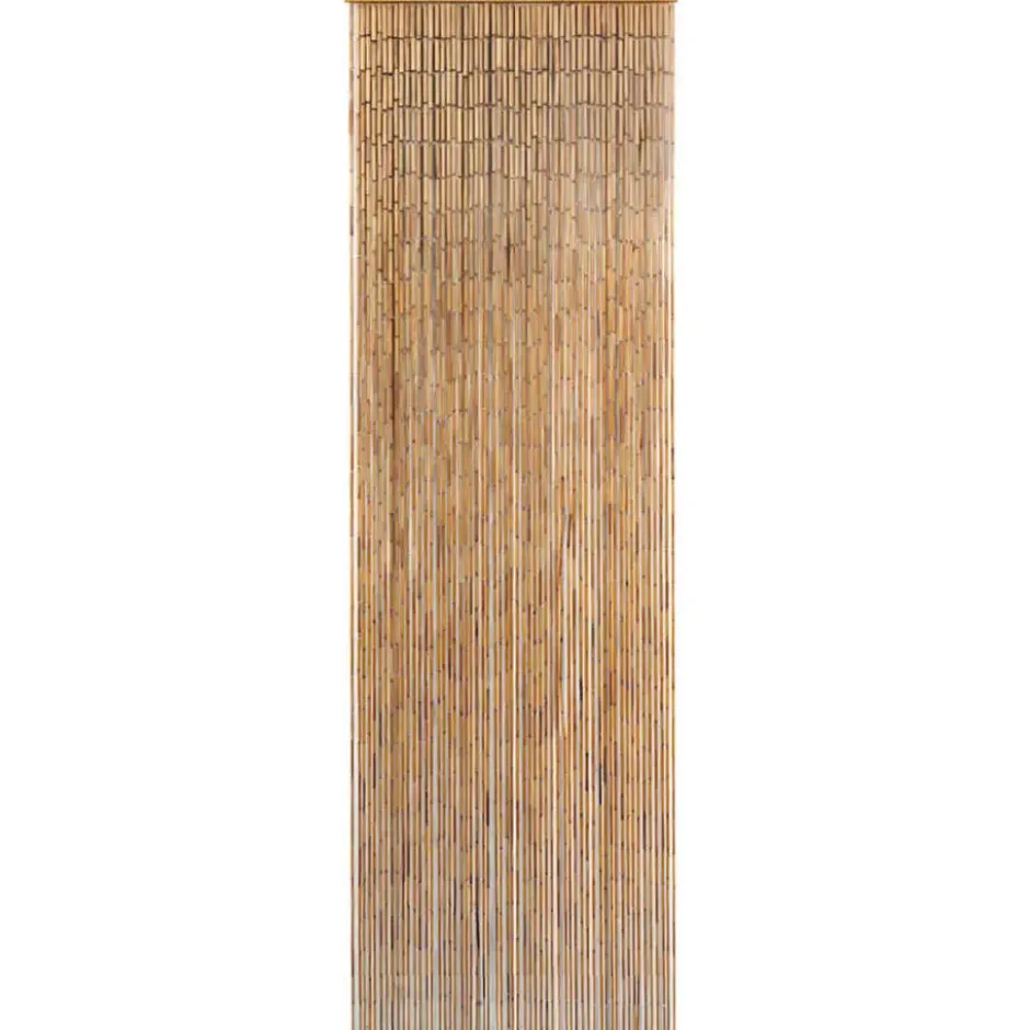 vidaXL - Deurgordijn - Bruin - Bamboe - 56 x 185 cm