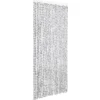 vidaXL - Deurgordijn - Grijs - Polypropyleen - 100 x 220 cm