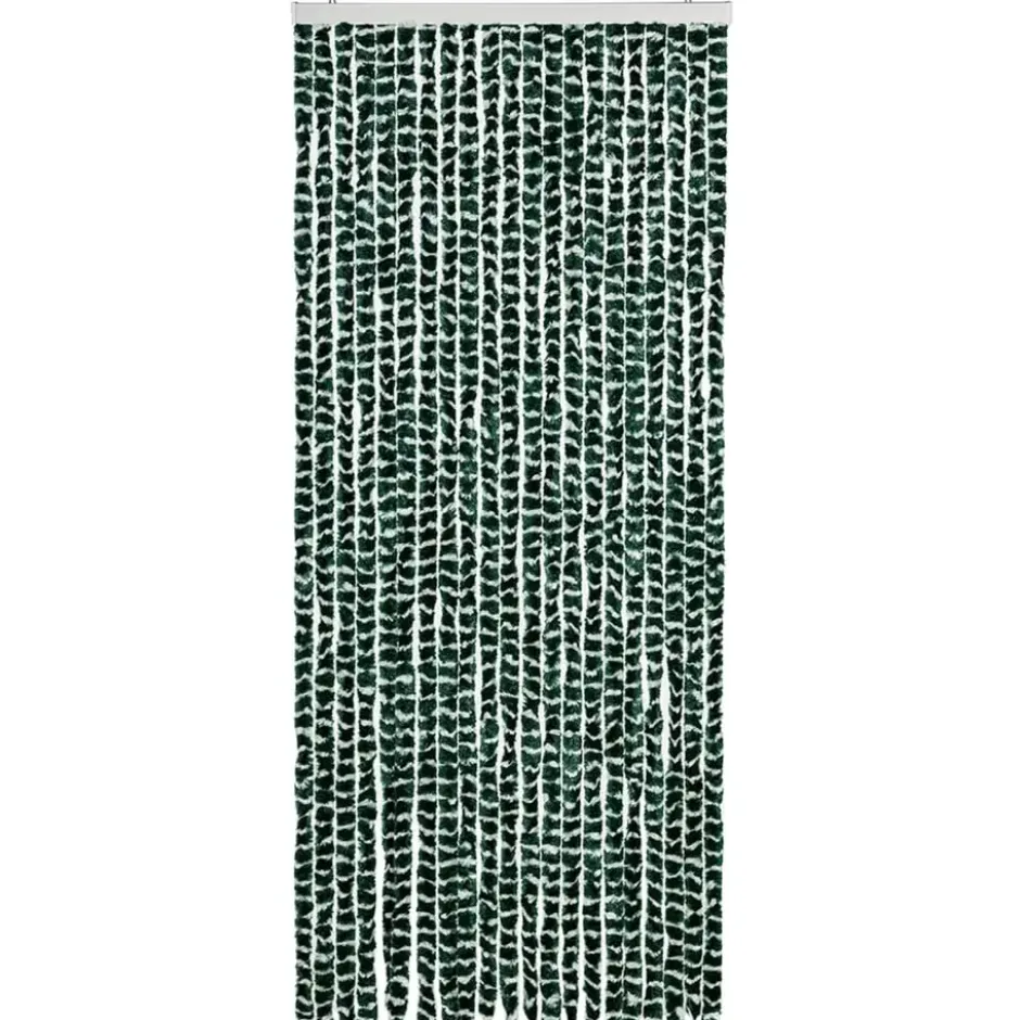 vidaXL - Deurgordijn - Groen - Polypropyleen - 90 x 220 cm