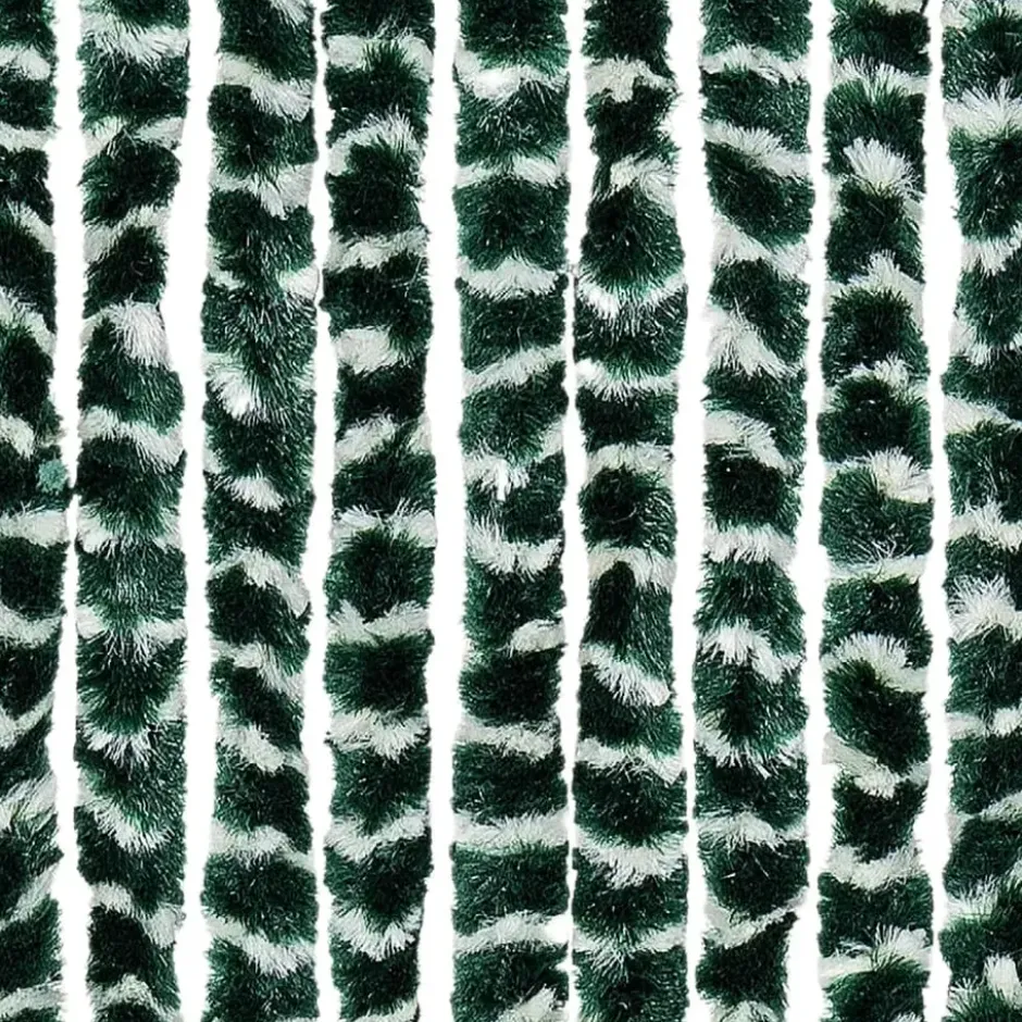 vidaXL - Deurgordijn - Groen - Polypropyleen - 90 x 220 cm