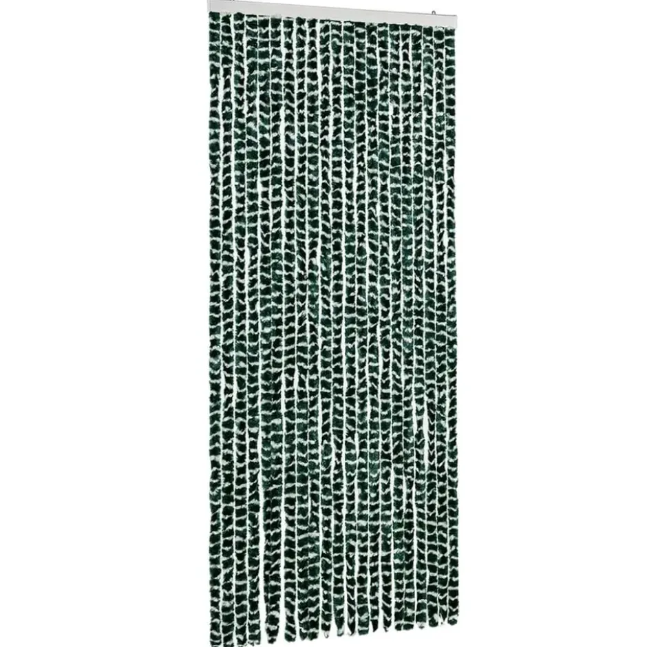 vidaXL - Deurgordijn - Groen - Polypropyleen - 90 x 220 cm
