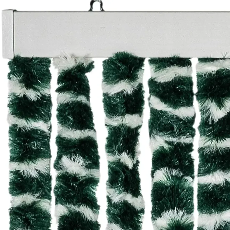 vidaXL - Deurgordijn - Groen - Polypropyleen - 90 x 220 cm