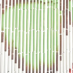 vidaXL - Deurgordijn - Multikleur - Bamboe - 90 x 200 cm