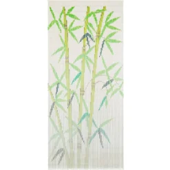vidaXL - Deurgordijn - Multikleur - Bamboe - 90 x 200 cm