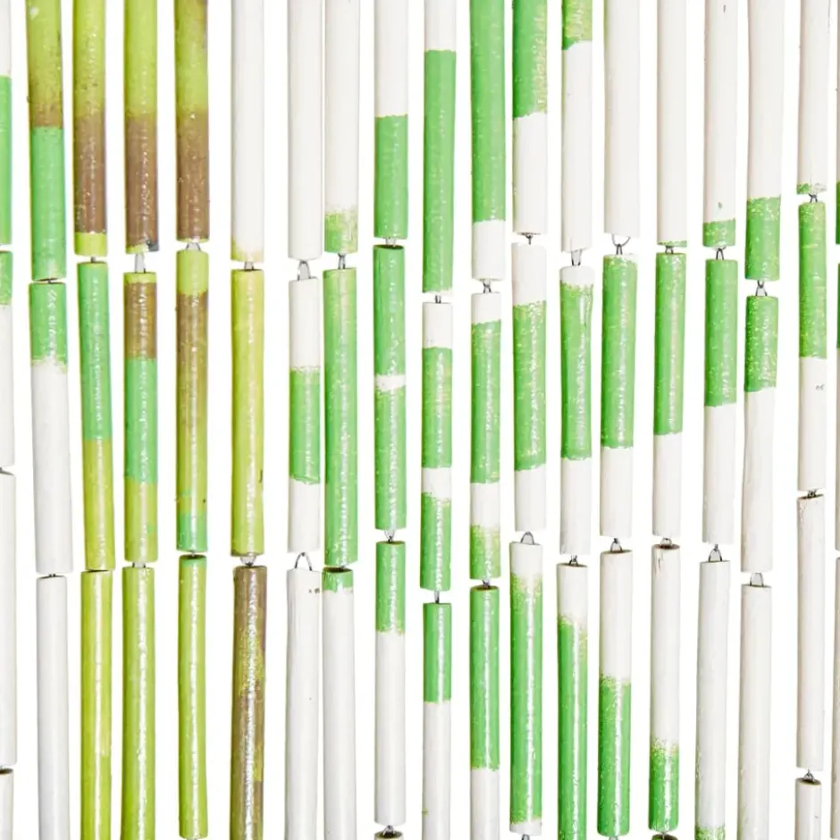 vidaXL - Deurgordijn - Multikleur - Bamboe - 90 x 200 cm