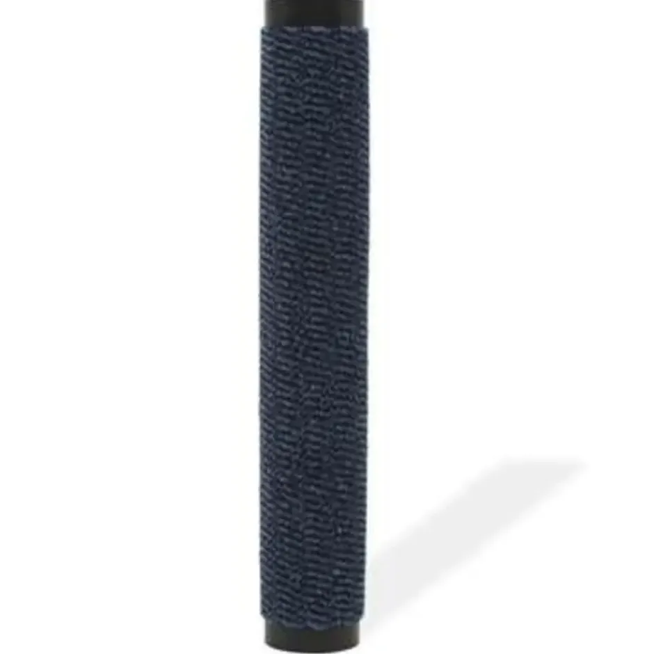 vidaXL - Deurmat - Blauw - Stof - 80 x 120 cm