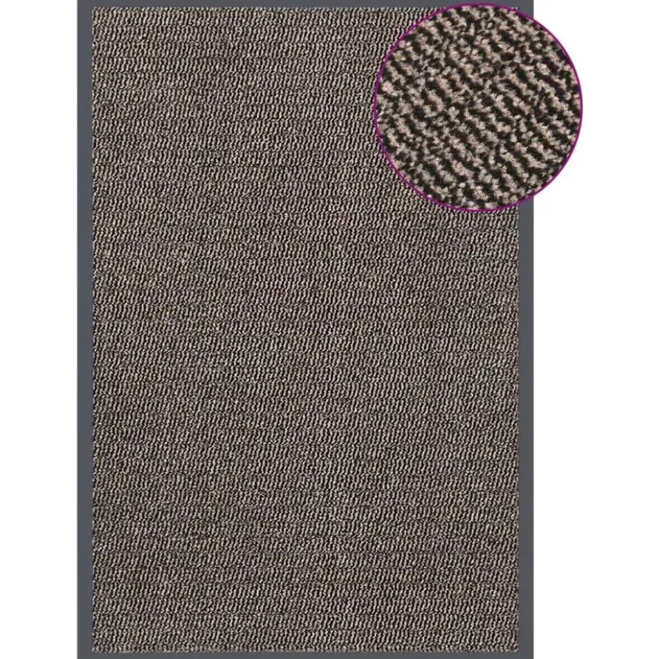 vidaXL - Deurmat - Bruin - Polypropyleen - 80 x 120 cm