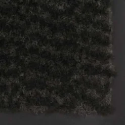 vidaXL - Deurmat - Zwart - Stof - 90 x 150 cm