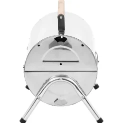vidaXL - Draagbare Grill - Zilver - Roestvrij staal