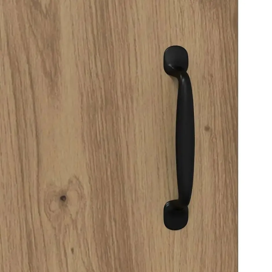 vidaXL - Dressoir Artisan Eiken 69,5x34x90 cm Bewerkt hout
