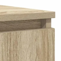 vidaXL - Dressoir met lades 100,5x35x76 cm spaanplaat sonoma eikenkleurig