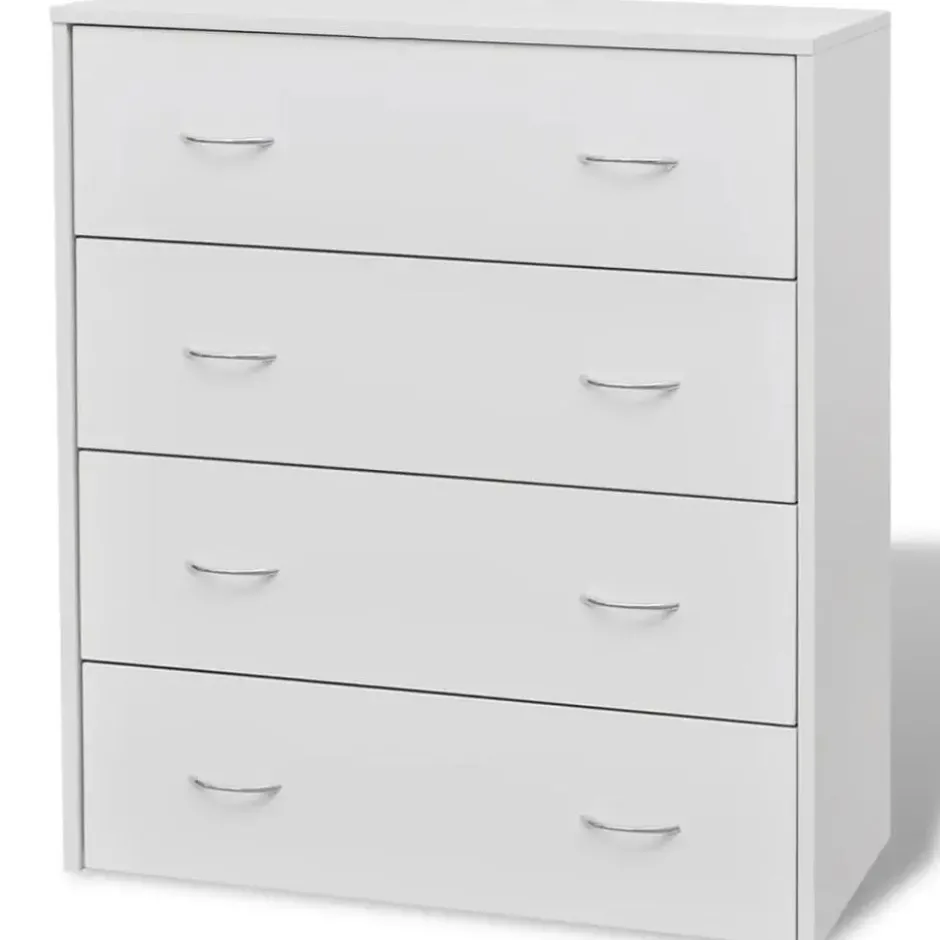 vidaXL - Dressoir - Wit - Hout