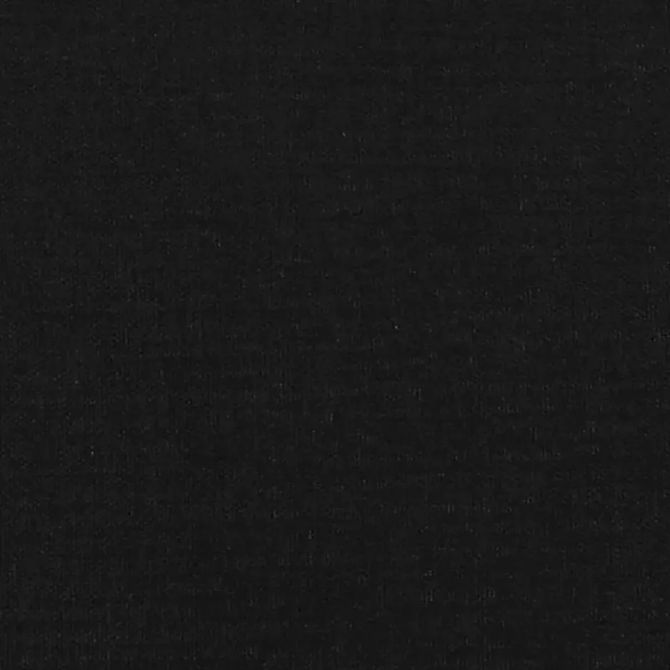 vidaXL - Eenpersoonsbed met lattenbodem - Zwart - Stof - 90x200 cm