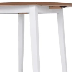 vidaXL - Eetkamertafel - Wit - MDF