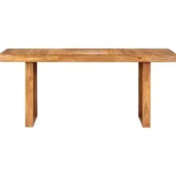 vidaXL - Eettafel - Bruin - Hout