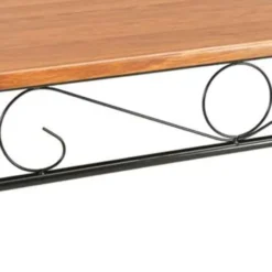 vidaXL - Eettafel - Bruin - MDF