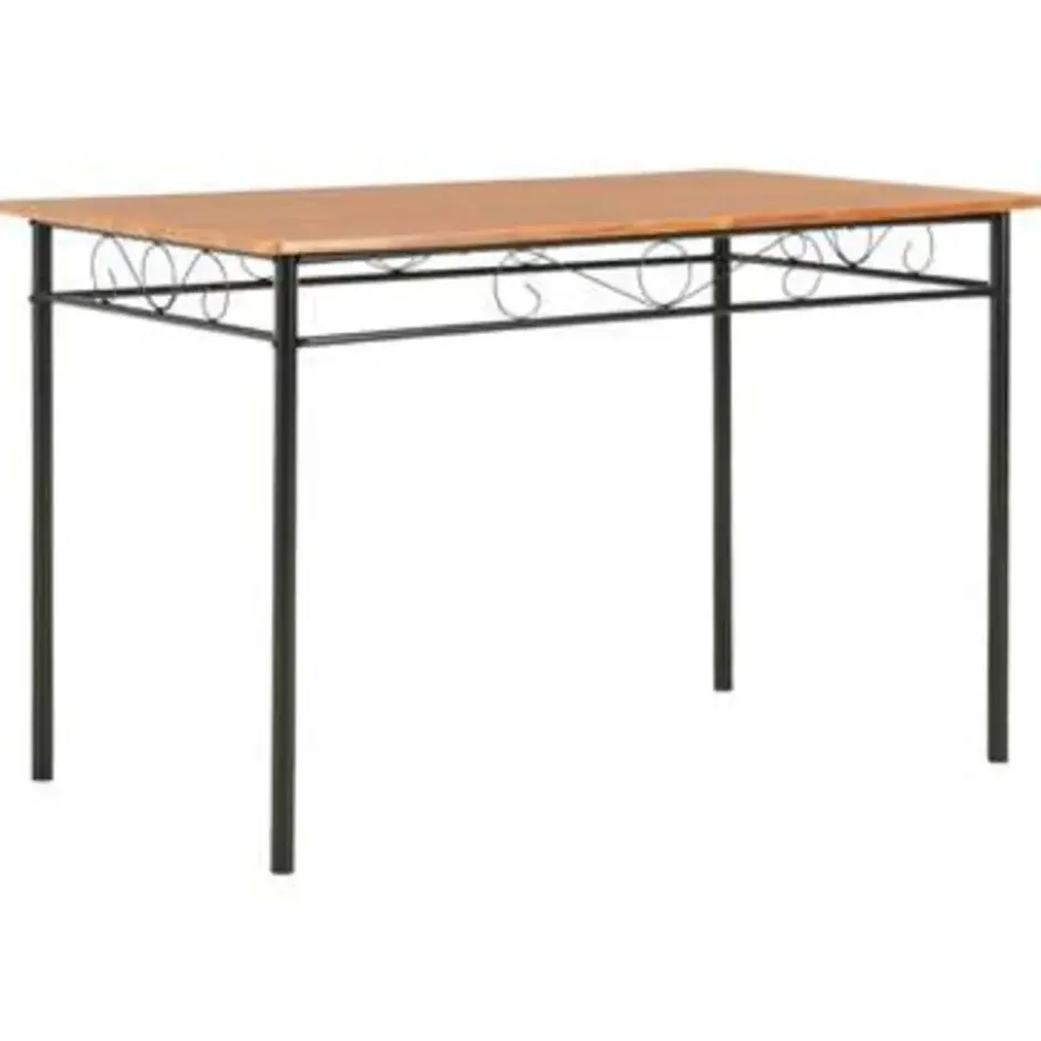 vidaXL - Eettafel - Bruin - MDF