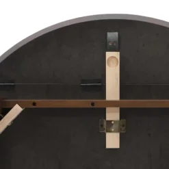 vidaXL Eettafel - Inklapbare tafel - Lichtbruin - Rubberhout - 90x90x55 cm