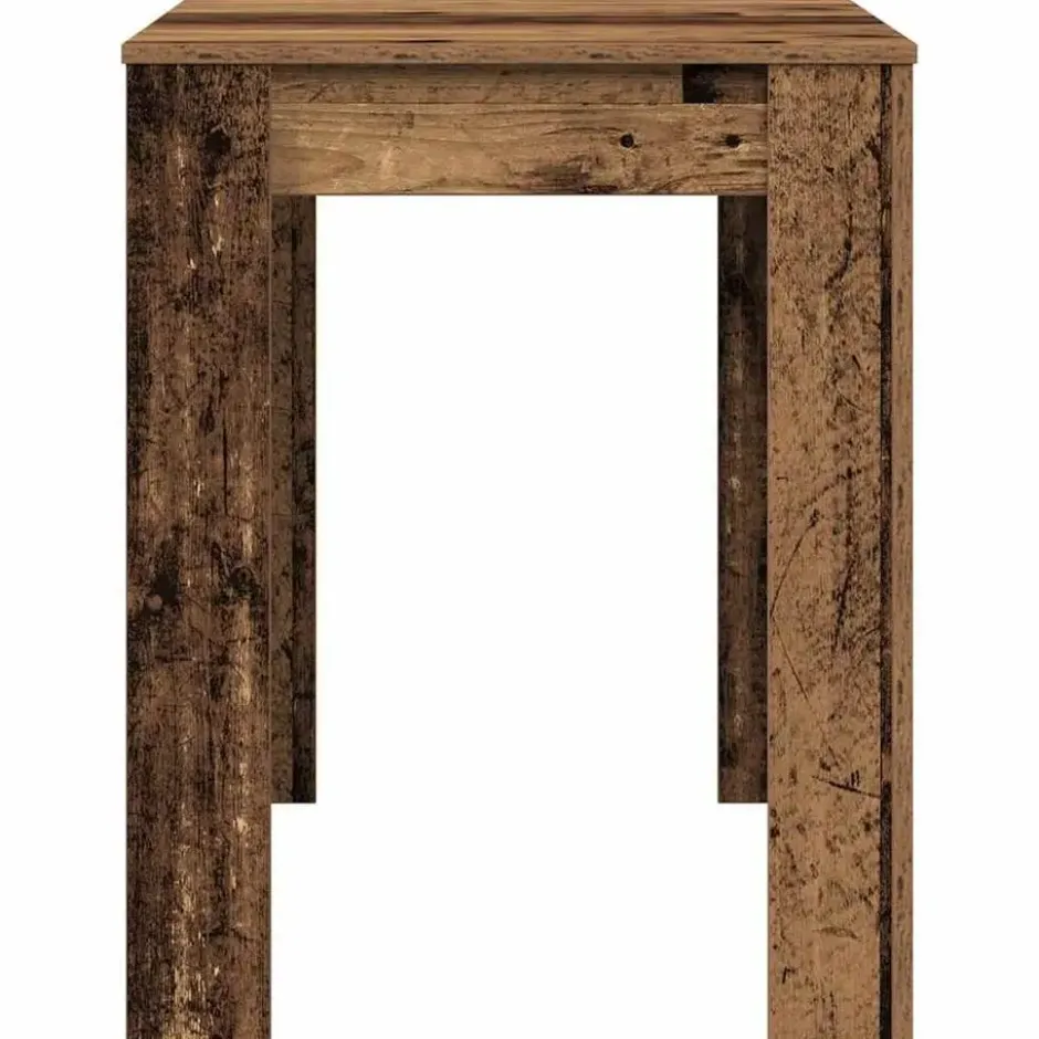 vidaXL Eettafel - Rechthoekige tafel - Oud hout - Bewerkt hout - 120x60 cm