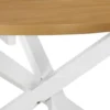 vidaXL - Eettafel - Wit - MDF