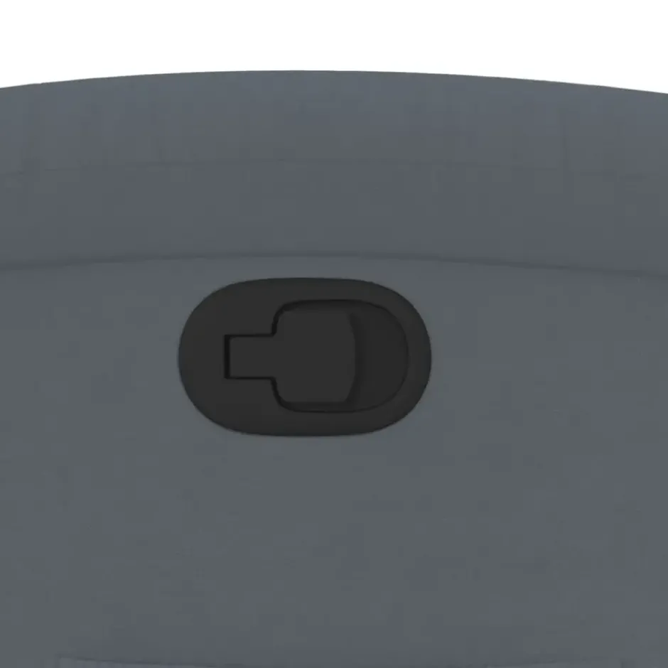 vidaXL - Fauteuil - Grijs - Fluweel