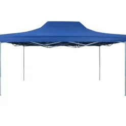 vidaXL - Feesttent - Blauw - Stof