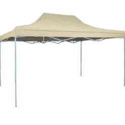 vidaXL - Feesttent - Wit - Stof