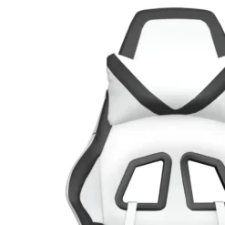 vidaXL - Gamingstoel - Wit - Kunstleer