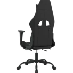 vidaXL - Gamingstoel - Wit - Stof
