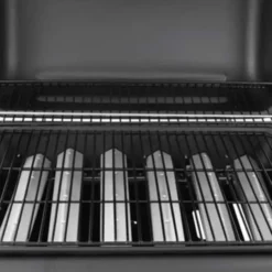 vidaXL - Gasbarbecue-grill - Zwart - Staal