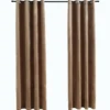 vidaXL - Gordijn - Beige - Fluweel - 140 x 175 cm - 2 stuks