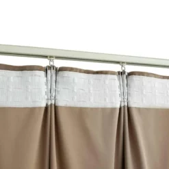 vidaXL - Gordijn - Beige - Fluweel - 140 x 225 cm - 2 stuks
