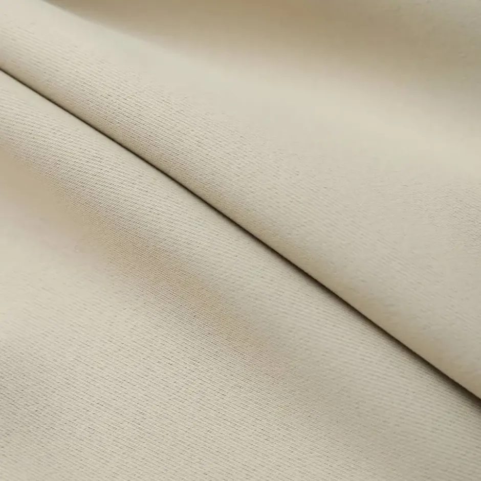 vidaXL - Gordijn - Beige - Stof - 140 x 225 cm