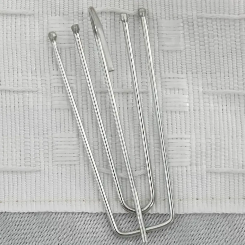 vidaXL - Gordijn - Beige - Stof - 140 x 175 cm - 2 stuks
