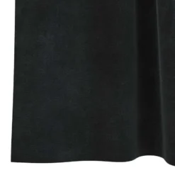 vidaXL Gordijnen met lussen - Verduisterend - Zwart Fluweel - 140x175 cm - 2 St.