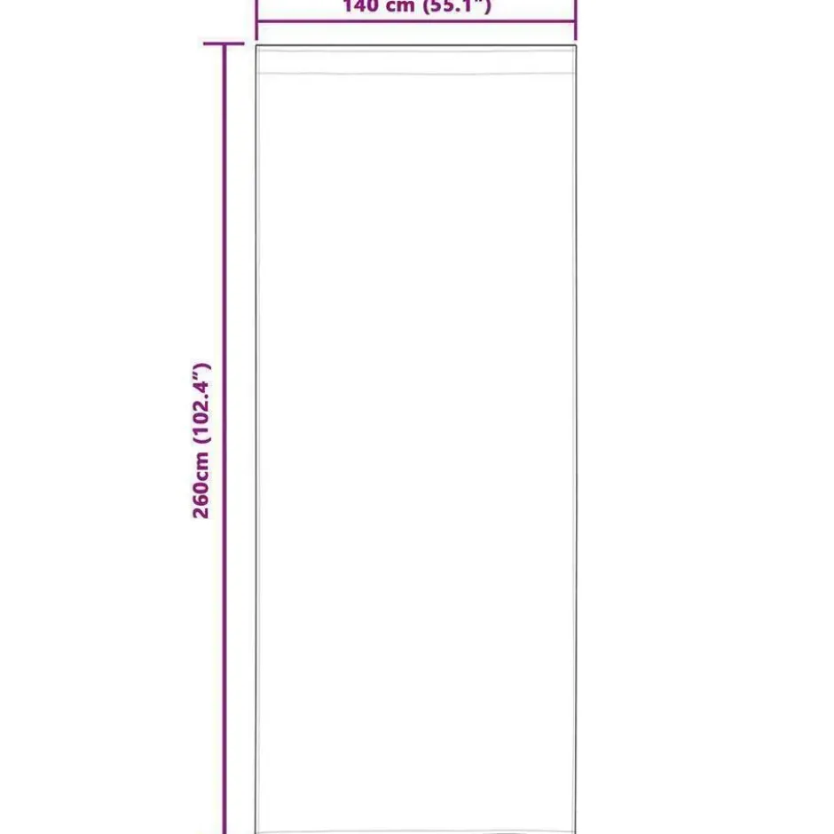 vidaXL Gordijnen met lussen - Verduisterend - Crème Fluweel - 140x260 cm - 2 St.