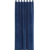 vidaXL Gordijnen met lussen - Verduisterend - Donkerblauw - 140x260 cm - 2 St.