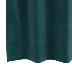 vidaXL Gordijnen met ringen - Donkergroen - 140x140 cm - Fluweel - 2 Stuks