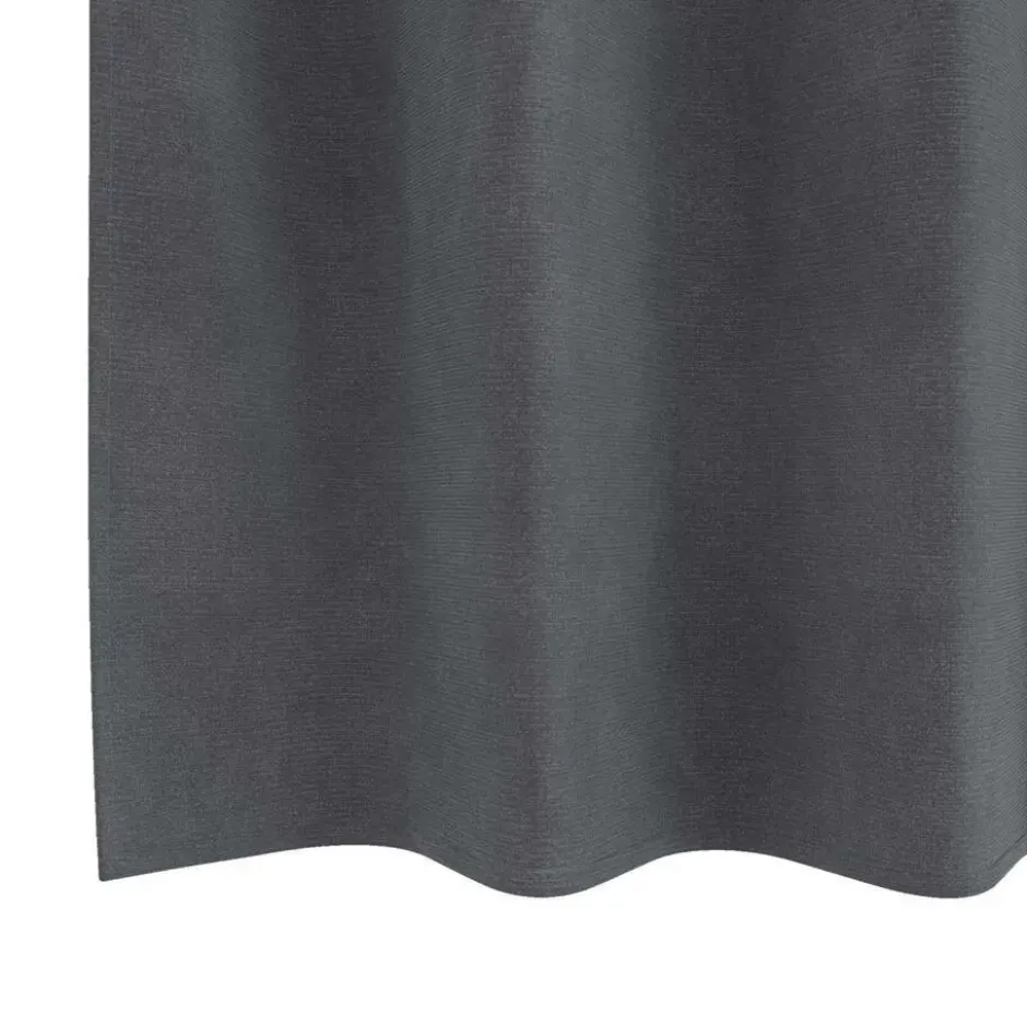 vidaXL Gordijnen met ringen - Verduisterend - Lichtgrijs - 140x260 cm - 2 St.