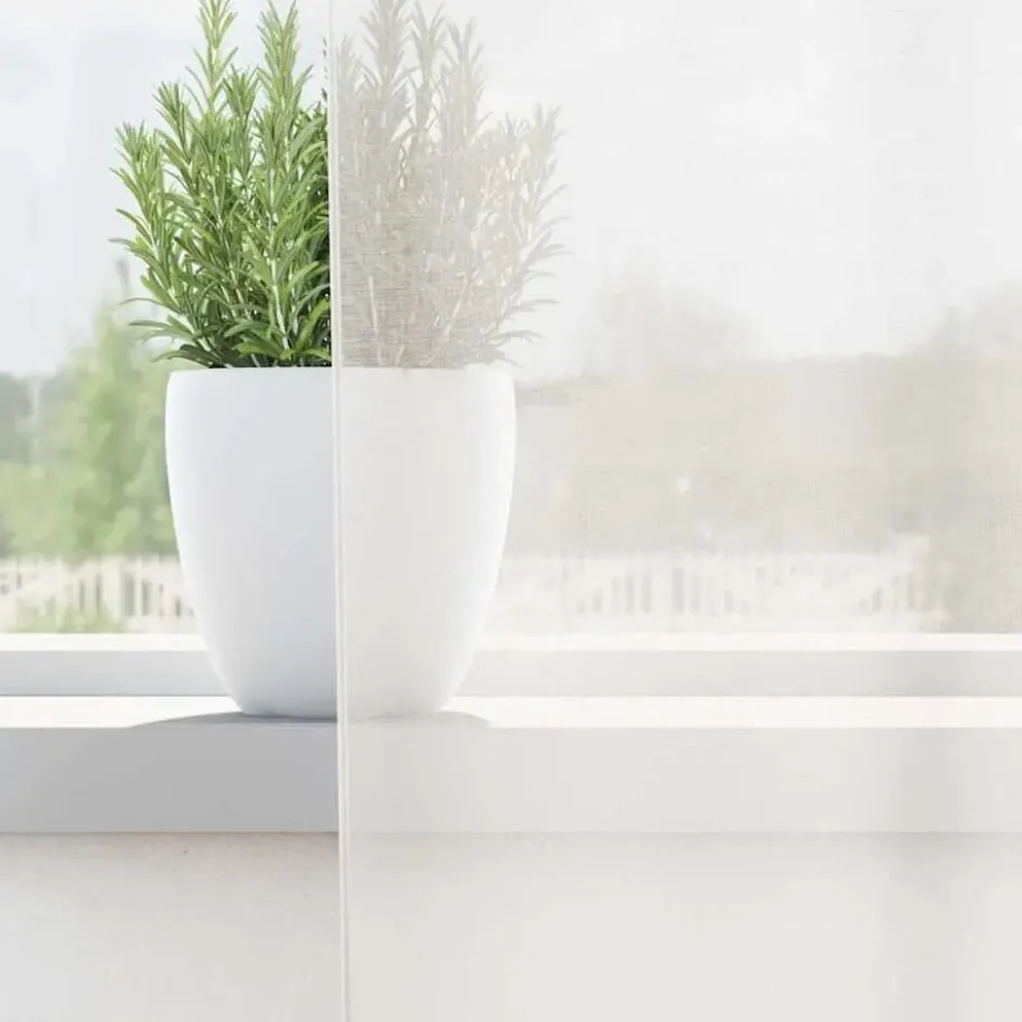vidaXL Gordijnen van voile met lussen - Wit - 140x225 cm - Stof - 2 Stuks