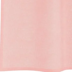 vidaXL Gordijnen van voile met ringen - Roze - 140x225 cm - Stof - 2 Stuks