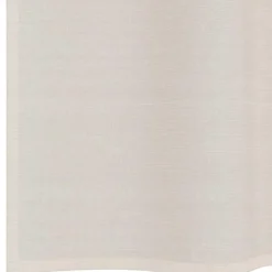 vidaXL Gordijnen van voile met ringen - Crème - 140x175 cm - Stof - 2 Stuks