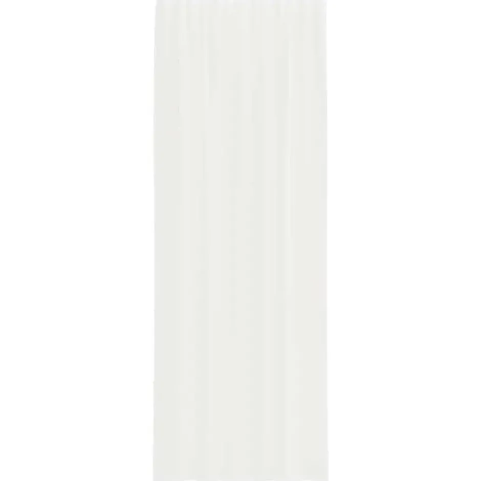 vidaXL Gordijnen van voile met roedezakken - Wit - 140x260 cm - Stof - 2 Stuks
